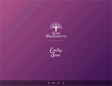 Tablet Screenshot of luigidragonetti.it
